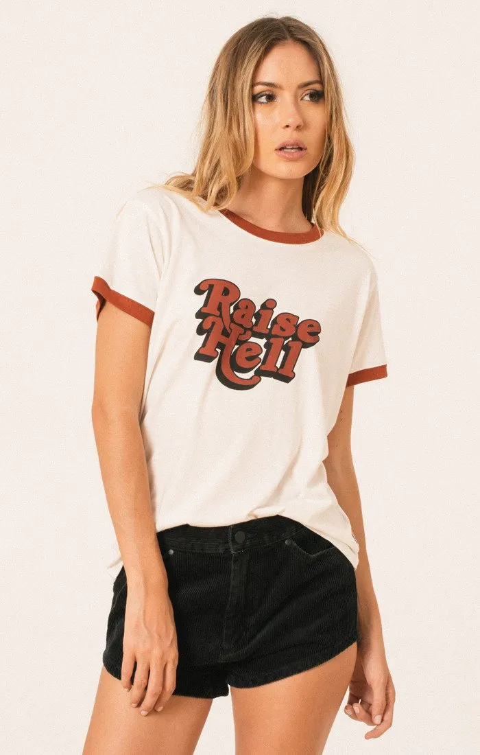 Afends Womens Raise Some Hell - Graphic Tee