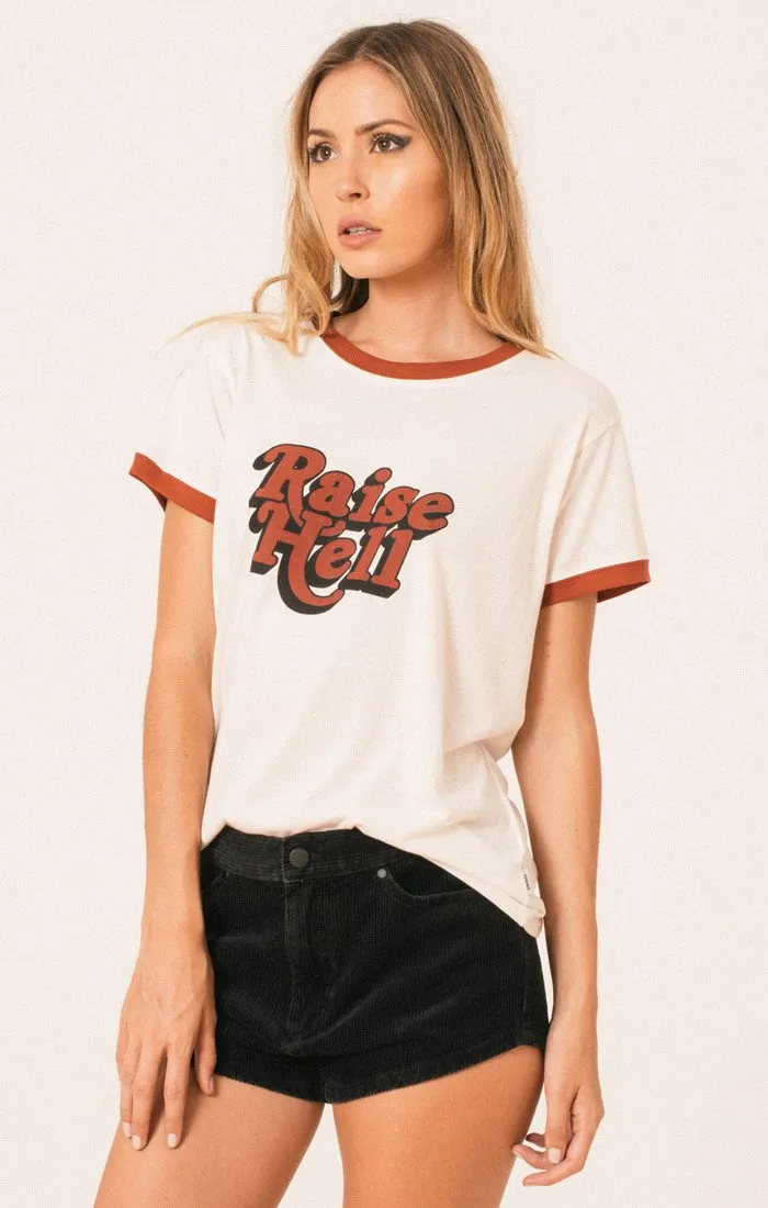 Afends Womens Raise Some Hell - Graphic Tee