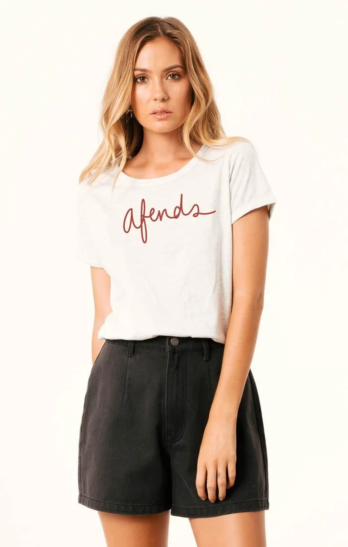 Afends Womens Signature - Logo Tee