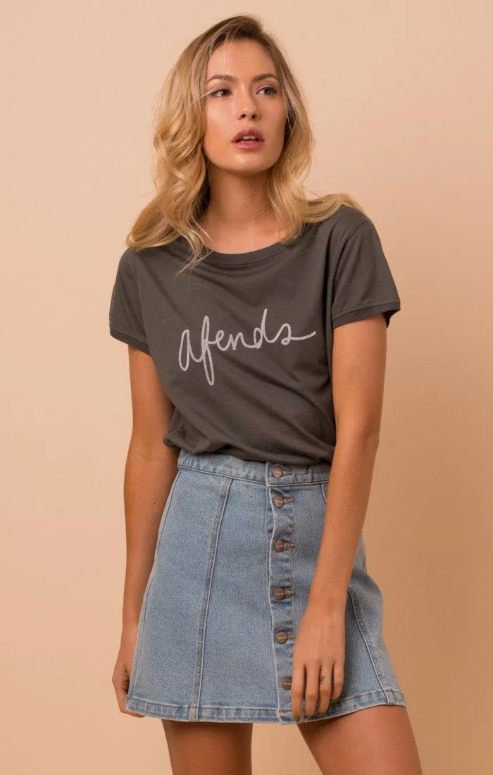 Afends Womens Signature - Logo Tee