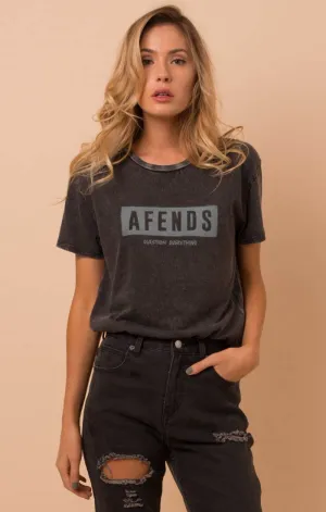 Afends Womens Whiskey - Logo Tee