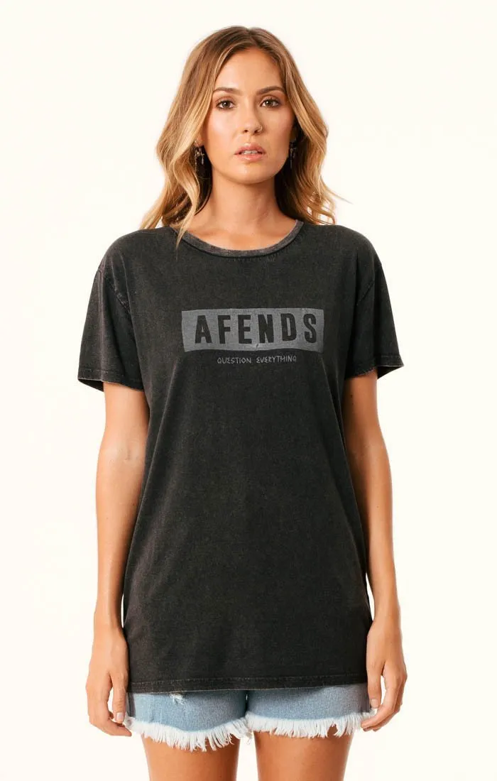 Afends Womens Whiskey - Logo Tee