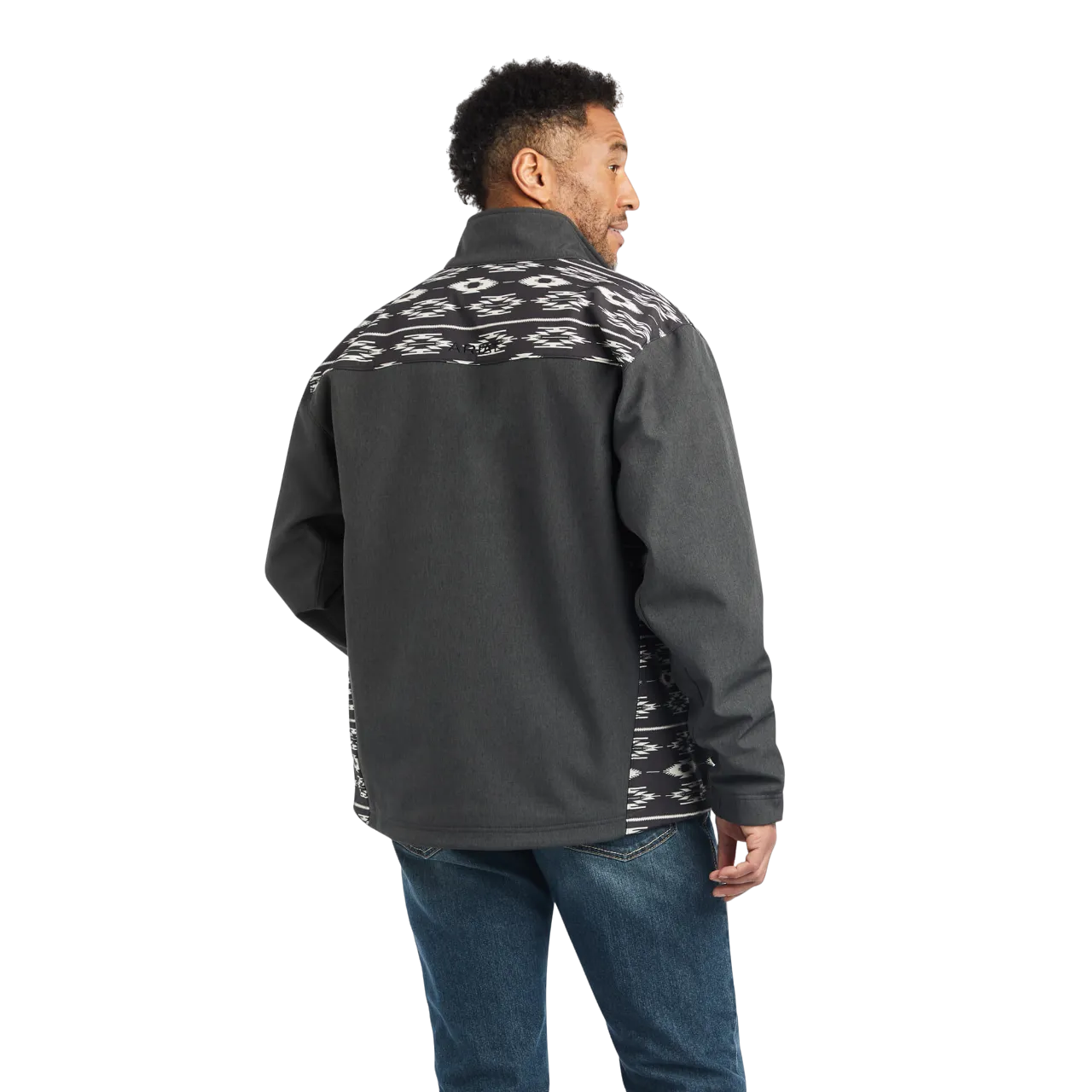 Ariat Men's Charcoal Vernon 2.0 Chimayo Softshell Jacket