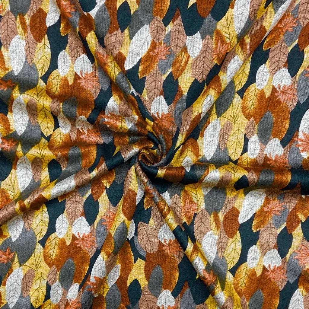 Autumn Forest Digital Modal-Touch Jersey Fabric