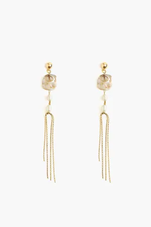 Beachy Chain Drops Earrings