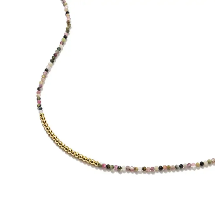 Brenda Grand Tulum Beaded Necklace