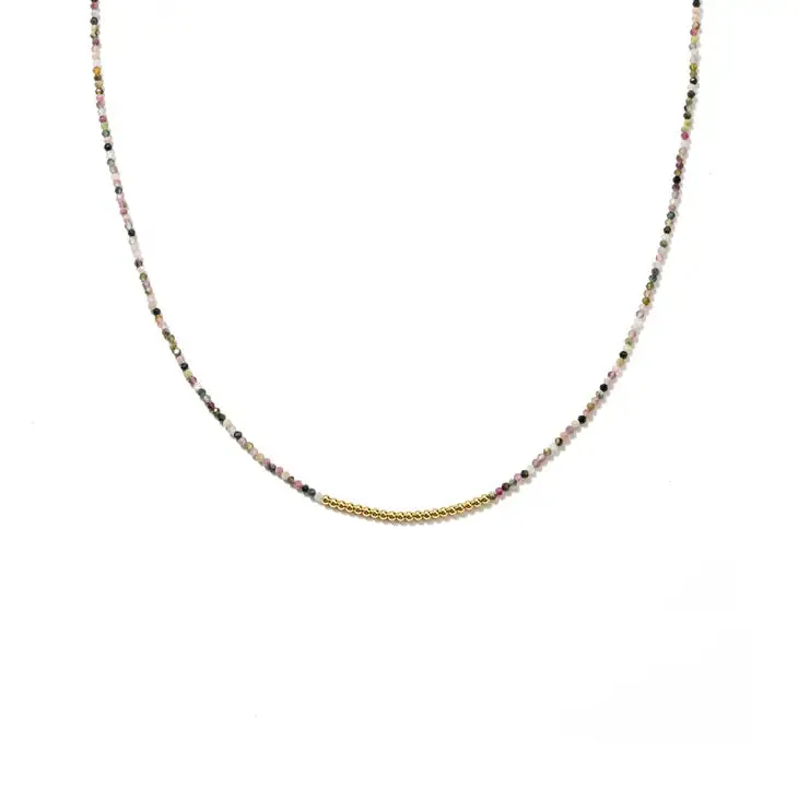 Brenda Grand Tulum Beaded Necklace