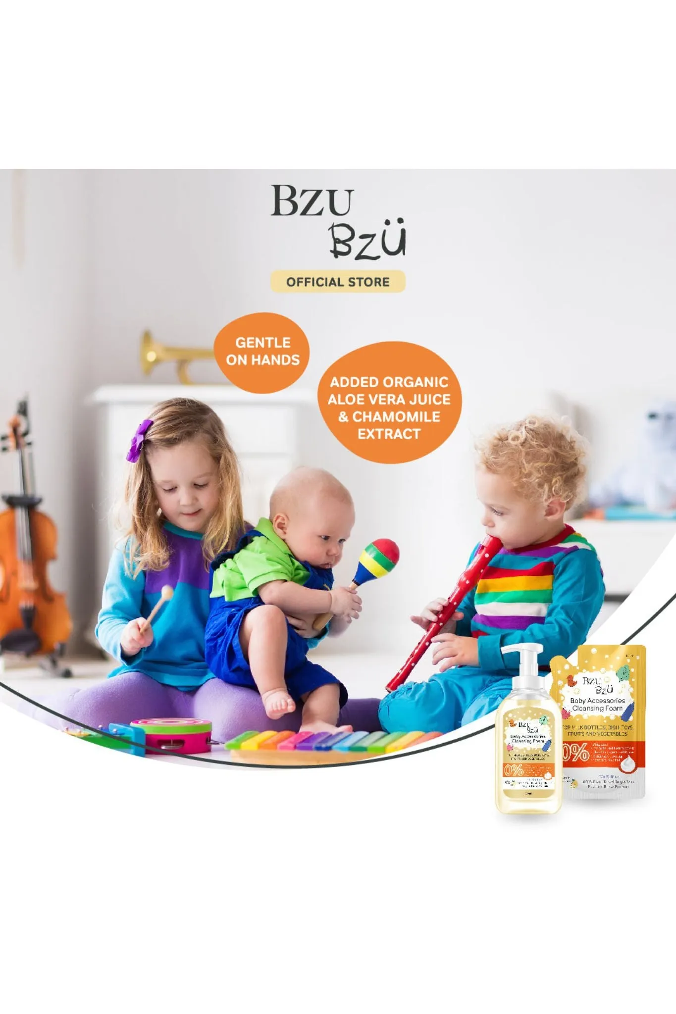 BZU BZU Accessories Cleansing Foam Refill 400ml