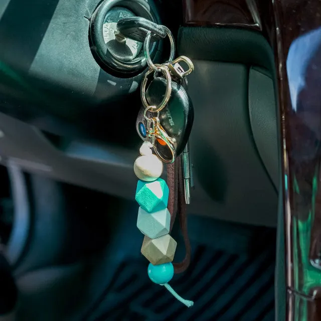 DIY Wood Bead Keychain Diffuser