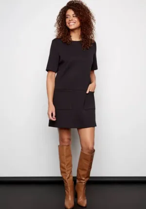 Emily Malibu Pocket Dress - Black