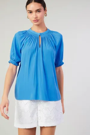 Faded Blue Blouse