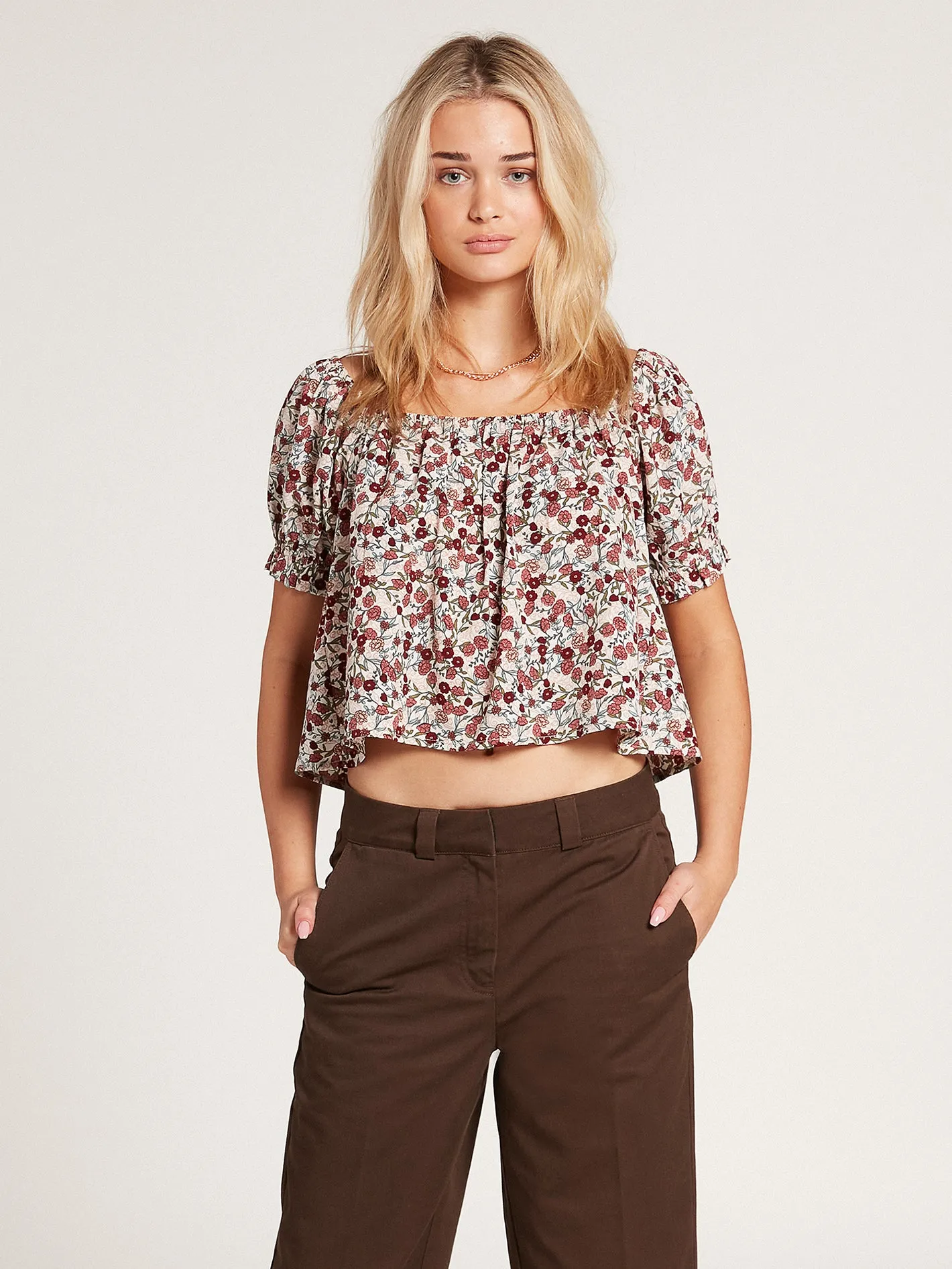 Flower Trip Floral Short Sleeve Shirt - Multi