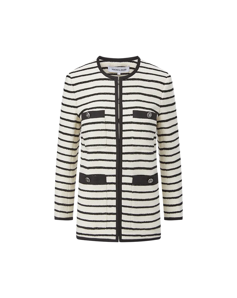 Foster Striped Dickey Jacket