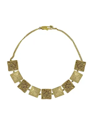 Golden Statement Necklace