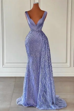 kamahe Chic Sleeveless Mermaid Prom Dresses