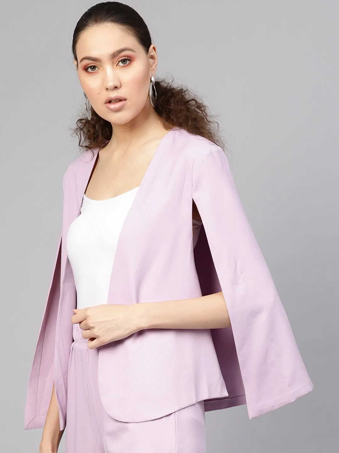 Lavender Cape Jacket