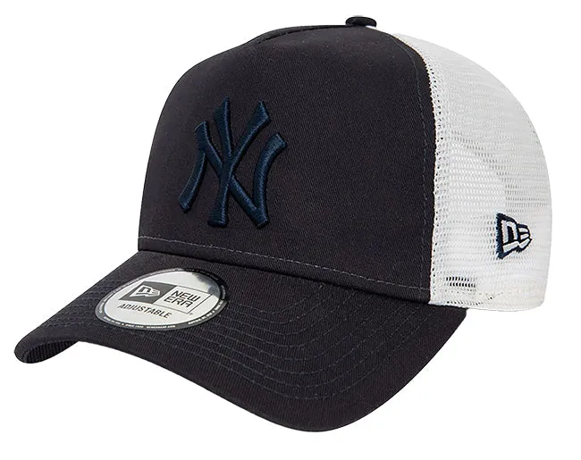 New Era Accessories New York Yankees League Essential Navy Trucker Cap