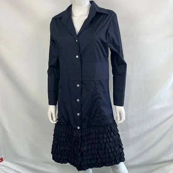 New with Tags Bell Navy Peasant Dress