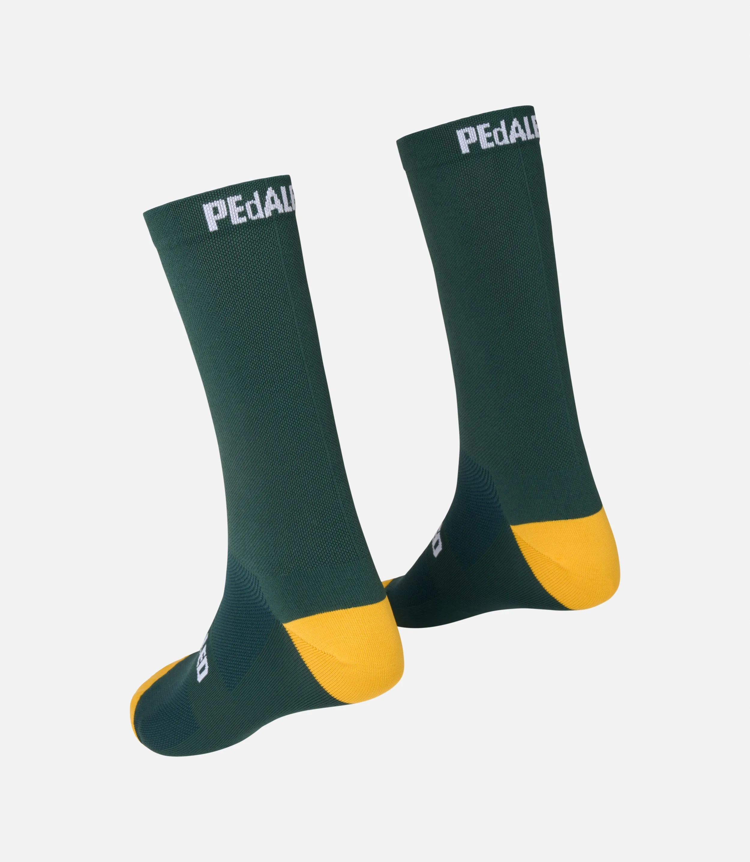 PEdALED Essential Summer Cycling Socks Dark Green