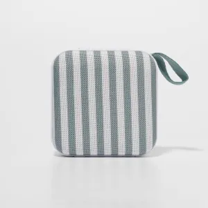 Portable Travel Speaker | The Vacay Olive Stripe