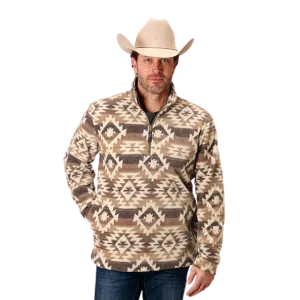 Roper Men's Fleece Pullover Multicolor Jacket