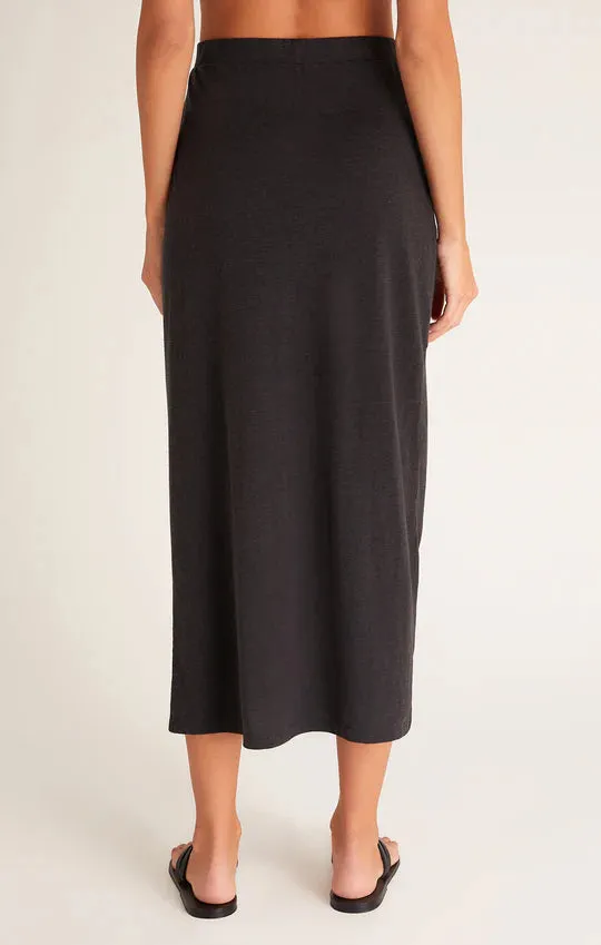 SABINA TRIBLEND KNOT SKIRT