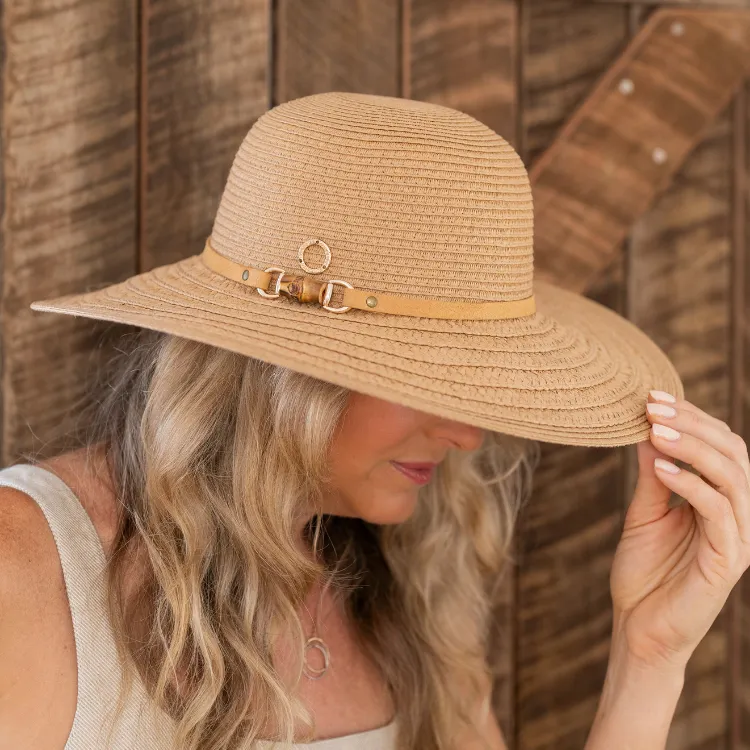 Sundaise Leilani Wide Brim - Natural