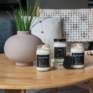 Zodiac Mason Jar Candle Collection